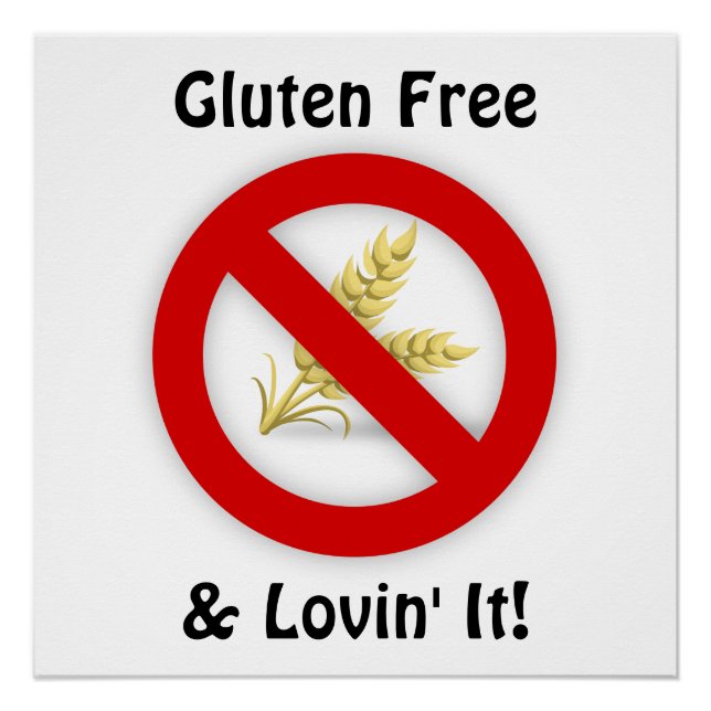 Gluten Free & Lovin' It Poster (Front)