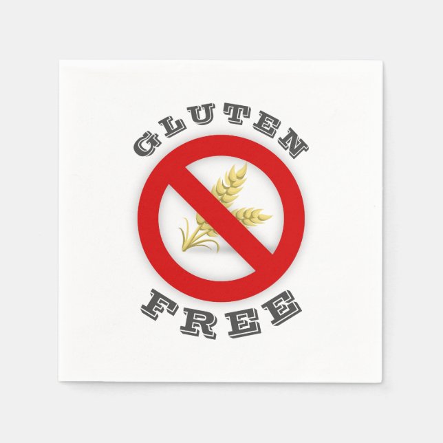Gluten Free Napkin (Front)