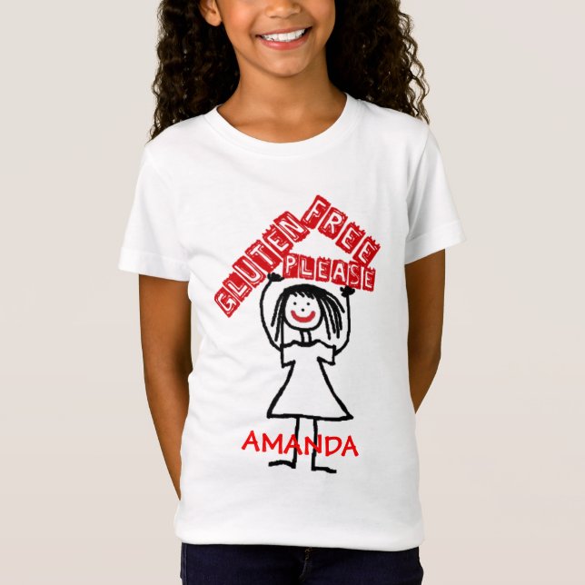 Gluten Free Please T-Shirt (Front)