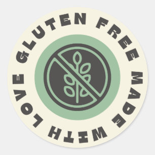 Gluten Free Product Label