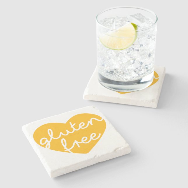 Gluten free stone coaster (Side)