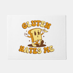 Gluten Hates Me Doormat