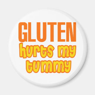 Gluten Hurts My Tummy Magnet
