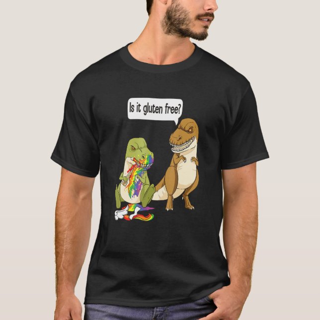 Gluten Intolerance Is It Gluten Free T-Shirt (Front)