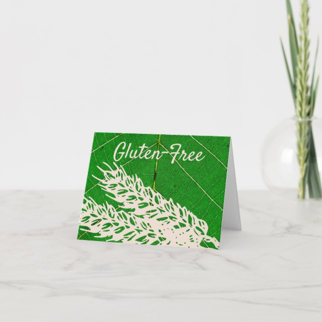 GLUTTEN FREE THANK YOU CARD (Front)