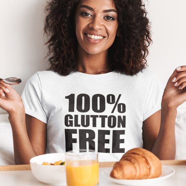 Glutton Free Diet Humour T-Shirt (Creator Uploaded)