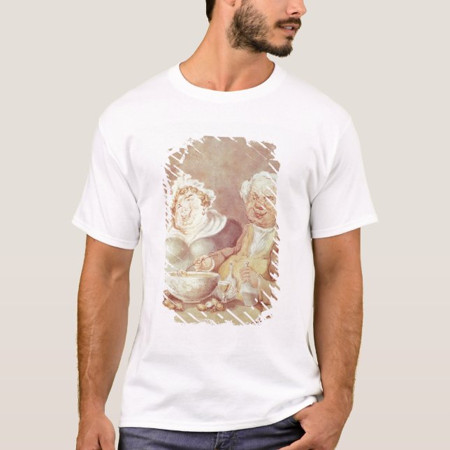 Gluttons, c.1800-05 T-Shirt (Front)