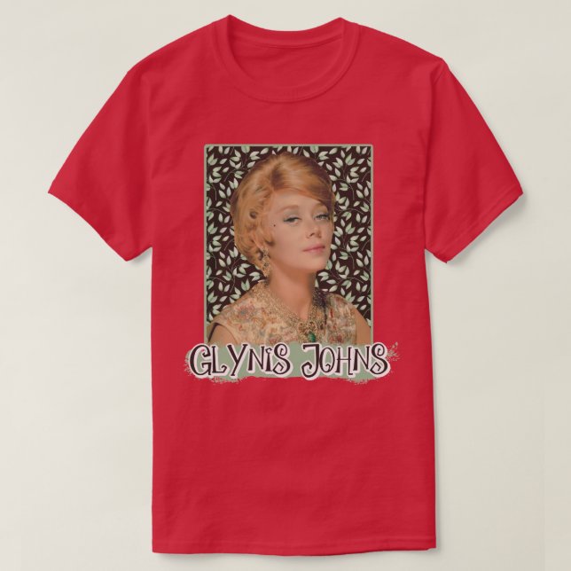 Glynis Johns T-Shirt (Design Front)