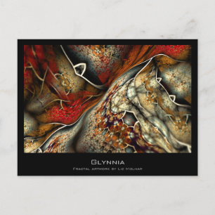 Glynnia Abstract Fractal Artist Card