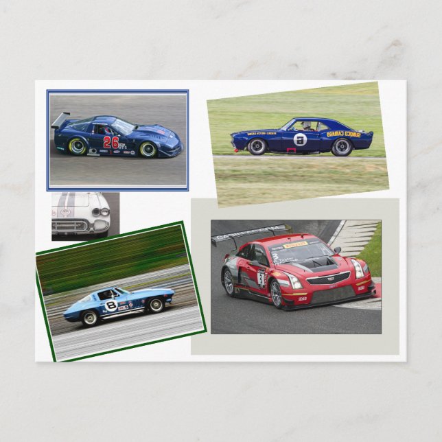 GM Racing Postcard (Front)