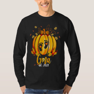 Gma 2021 Pumpkin Family Matching Thanksgiving Gran T-Shirt