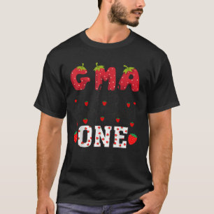 Gma Of The Berry Sweet One Strawberry Grandma T-Shirt