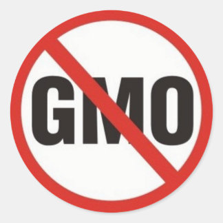 GMO Free Classic Round Sticker