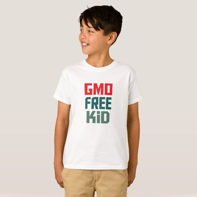 GMO Free Kid Unisex Tee (Front Full)