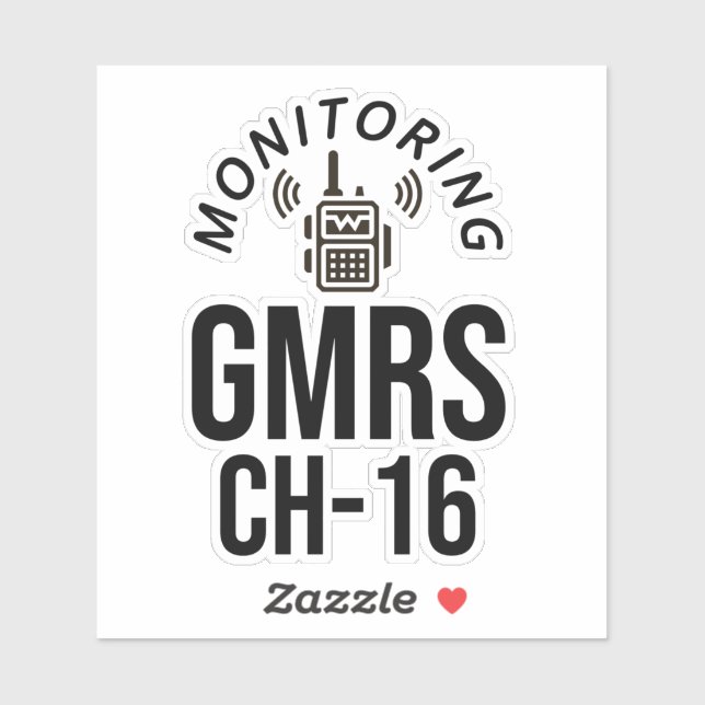 GMRS Radio Channel 16 Monitoring (Sheet)
