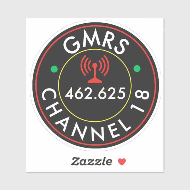 GMRS Radio Channel 18 (Sheet)