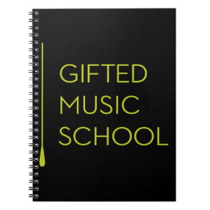 GMS black notebook