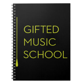 GMS black notebook