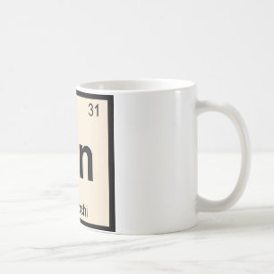Gn - Gnocchi Chemistry Periodic Table Symbol Coffee Mug