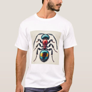Gnamptogenys ant 070824IREF240 - Watercolor T-Shirt