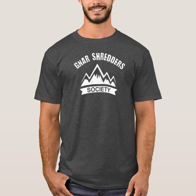 Gnar Shredders Society T-Shirt (Front)