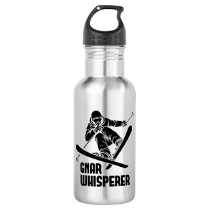 Gnar Whisperer Skiing 532 Ml Water Bottle