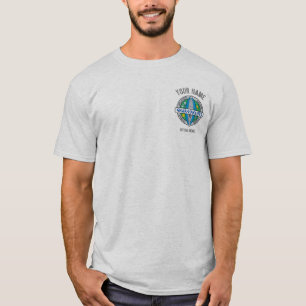 Gnargonauts - Back Print with Personalised Front T-Shirt