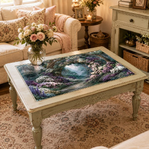 Gnarled Tree Arch Enchanted Forest Path Decoupage Tissue Paper