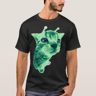 Gnarp Cat Silly Alien Cat Meme Brainrot Meme Funny T-Shirt