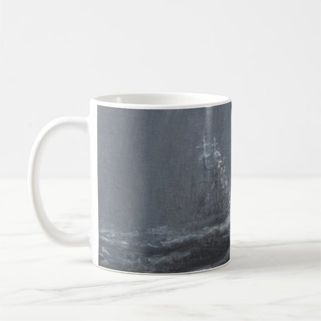 Gneisenau Storm in the North Sea 1940. 2006 Coffee Mug (Left)