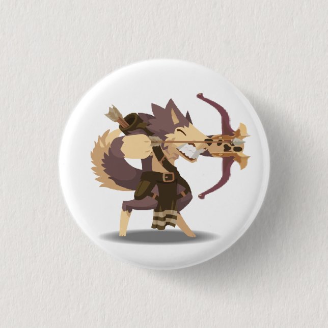 Gnoll Archer Button (Front)