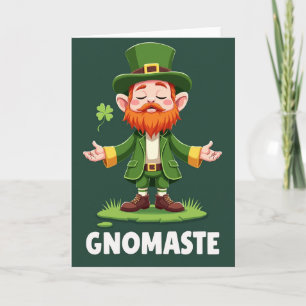 Gnomaste Welcome Friend Card