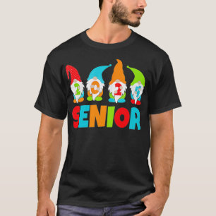 Gnome 2024 Senior Class Of 2024 24 Funny Graduatio T-Shirt
