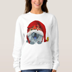 GNOME 4 THE CHOWLIDAYS - Blue Chow  sweatshirt