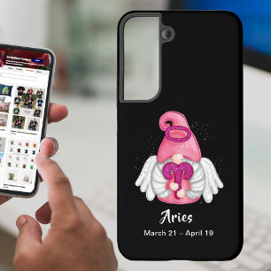 Gnome Aries Astrology Sign Angel S22 Samsung Galaxy Case
