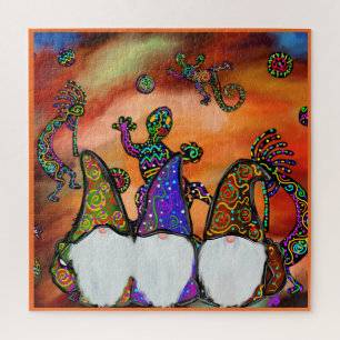 Gnome  Art Jigsaw Puzzle