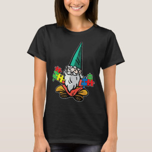 Gnome Autism Awareness Cute Baby Boys Girls Toddle T-Shirt