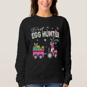 Gnome Best Egg Hunter Ever Easter Day Pajama Kid B Sweatshirt