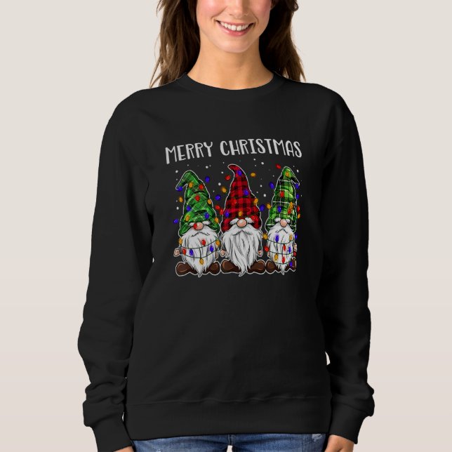 Gnome Christmas Pyjamas  Gnomes Merry Christmas Sweatshirt (Front)