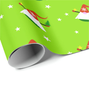 Gnome Christmas   Wrapping Paper