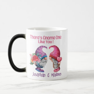 Gnome Couple Valentine There's Gnome Like You Magic Mug