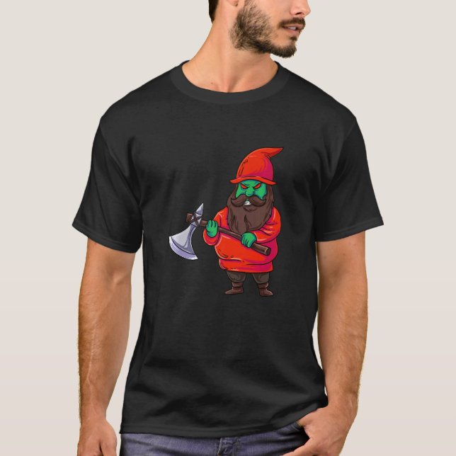 Gnome Dwarf T-Shirt (Front)