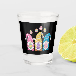 Gnome Easter Colourful Cute Eggs Spring Holiday Shot Glass