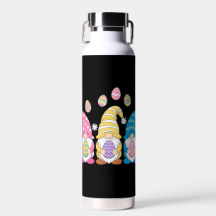 Gnome Easter Colourful Cute Eggs Spring Holiday Water Bottle