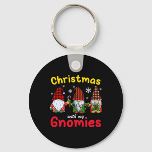 Gnome Family Christmas For Women Men Gnome Lover  Key Ring