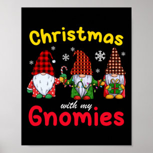Gnome Family Christmas For Women Men Gnome Lover  Poster
