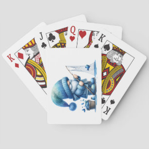 Gnome Fishing Playing Cards