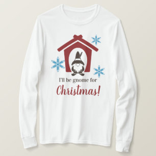Gnome for Christmas Custom Colours T-Shirt