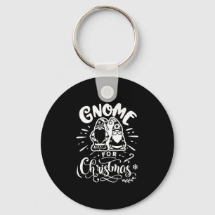 Gnome for Christmas  Key Ring