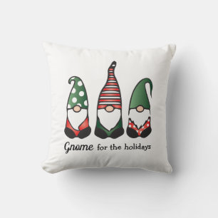 Gnome For The Holidays Cushion